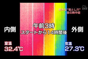 温室観測・午前3時