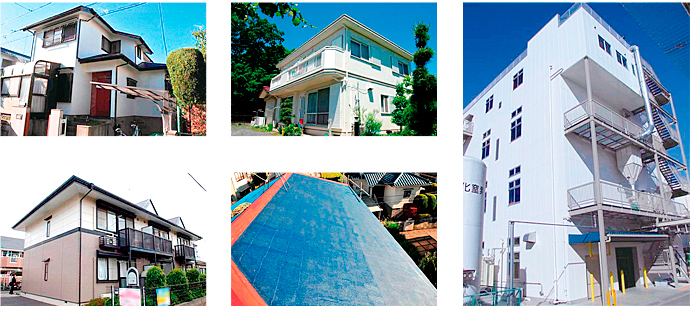工場外壁・屋根・戸建・集合住宅