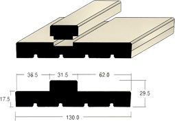 SAUDER A-4 在来用内部ドア枠 EG175Z